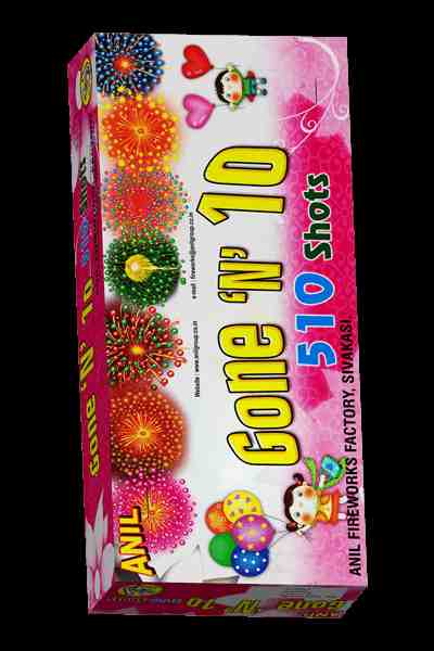 GONE 'N' 10 - 510 SHOTS